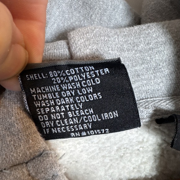 White Bear Clothing Co Mens XL Gray Funny Graphic Dart Board Hoodie Sleeve Print - Picture 6 of 11